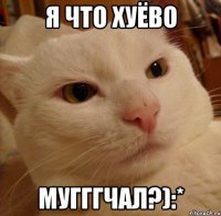 Я что хуёво МуГГГчал?):*