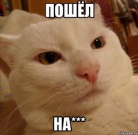 Пошёл на***
