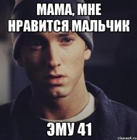 МАМА, МНЕ НРАВИТСЯ МАЛЬЧИК ЭМУ 41