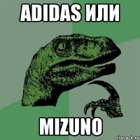 Adidas или Mizuno