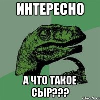 интересно а что такое сыр???