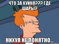 ЧТО ЗА ХУЙНЯ??? ГДЕ ШАРЫ? НИХУЯ НЕ ПОНЯТНО...