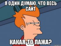 я один думаю, что весь сайт какая-то лажа?