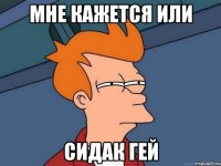 мне кажется или сидак гей