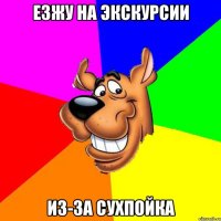 езжу на экскурсии из-за сухпойка
