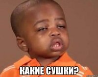  Какие сушки?