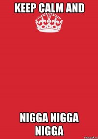 Keep Calm and nigga nigga nigga