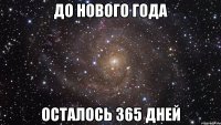 до нового года осталось 365 дней