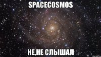 spacecosmos не,не слышал