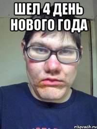 Шел 4 день Нового года 