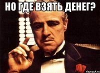 но где взять денег? 