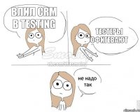 влил crm в testing тестеры офигевают