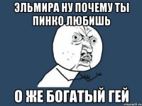 Эльмира ну почему ты пинко любишь О же богатый гей