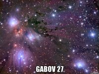  Gabov 27