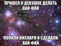 пришел к девушке делать вай фай попили вискаря и сделали вай фай