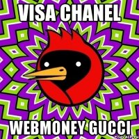 VISA CHANEL WEBMONEY GUCCI