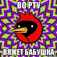 Во Рту Вяжет Бабушка