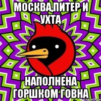 москва,питер и ухта наполнена горшком говна