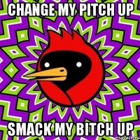 Change my pitch up Smack My Bitch Up