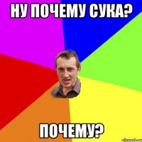 Ну почему сука? Почему?