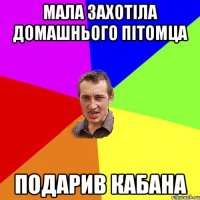 мала захотіла домашнього пітомца подарив кабана