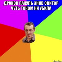 дракон пакуль зняв свитор чуть током ни убила 