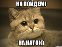 ну пойдем) на каток)