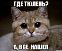 где тюлень? а, все, нашел