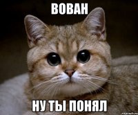 ВОВАН ну ты понял