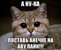 А ну-ка Поставь Анечке на аву лайк!!!