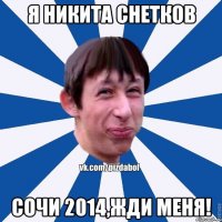 Я Никита Снетков Сочи 2014,жди меня!