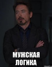  мужская логика