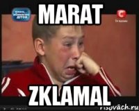 Marat zklamal