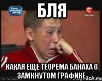 БЛЯ какая еще теорема Банаха о замкнутом графике