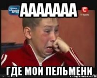 ААААААА ГДЕ МОИ ПЕЛЬМЕНИ