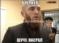 Я пернул Шучу, насрал