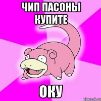 чип пасоны купите оку
