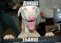 ДНИЩЕ ЕБАНОЕ