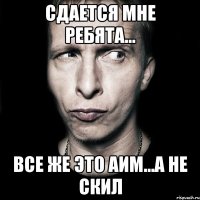 сдается мне ребята... все же это аим...а не скил