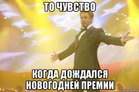 То чувство когда дождался новогодней премии