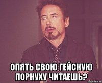  опять свою гейскую порнуху читаешь?