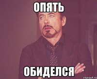 Опять Обиделся