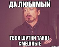 да любимый твои шутки такие смешные