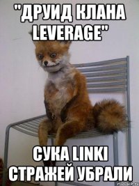 "Друид клана leverage" Сука Linki стражей убрали