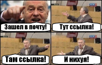 Зашел в почту! Тут ссылка! Там ссылка! И нихуя!