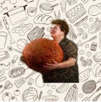 Создать мем Бабця Галина