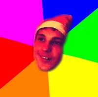 Создать мем Новогодний Руся