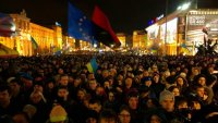 Создать мем Подорожуючи усма кранами  вдкрив