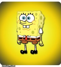 Создать мем spanch-bob