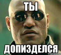 Ты Допизделся